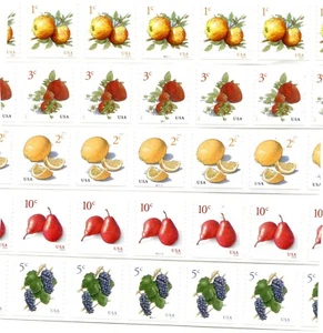 NEWEST #5256 2018 Meyer Lemon STRAWBERRIES  APPLES GRAPES  Pears PNC5 from 10K  - Picture 1 of 1