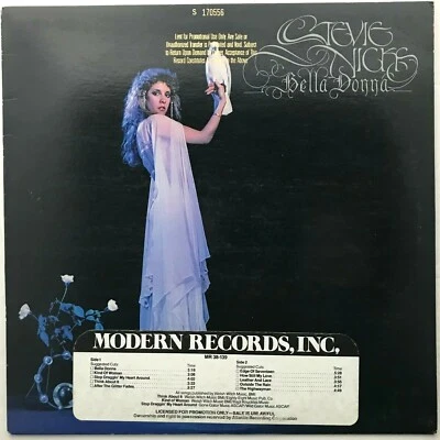 STEVIE NICKS "Bella Donna" Promo LP 1981 Modern Records [Specialty Press] VG+  Foto 1 de 4