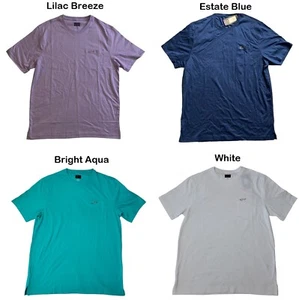 Greg Norman Men's Soft 100% Cotton Short Sleeve Pocket T-Shirt - Picture 1 of 8