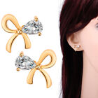 Rhinestone Ear Jewelry Metal Ear Studs Metal Earrings Bridal Earrings