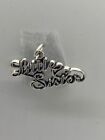 STERLING SILVER LITTLE SISTER CHARM FAMILY CHARM Silver Pendant Necklace