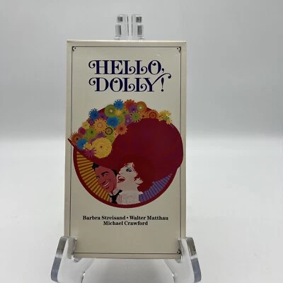 Hello Dolly 1969 VHS Movie 1991 Edition Barbra Streisand Walter Matthau Musical - Image 1 of 2