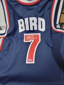 Larry Bird Celtics signiertes Team USA Mitchell & Ness Authentic Trikot Fanatics  - Bild 1 von 5