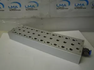SMC SS 10 STATIONS - PNEUMATIC SOLENOID VALVE MANIFOLD BUS PLATE BASE - Bild 1 von 4