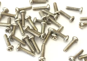 Micro Tiny M1.7 x 7.8mm round head screw fr RC Toy electronic thread Hobby 50pcs - Picture 1 of 3