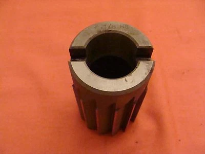 NOS UNKNOWN MFG STRAIGHT FLUTE SHELL REAMER 2 1/8”, #9 ARBOR  - Image 1 of 4