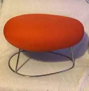 Connection Bubble Stool With Steel Legs Red By David Fox - Picture 1 of 7