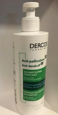 Vichy Dercos Champú Anticaspa DS para Cabello Normal a Graso 390ml Nuevo Foto 1 de 3