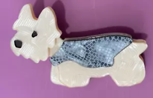 Gorgeous schnauzer dog acrylic brooch free postage - Picture 1 of 2