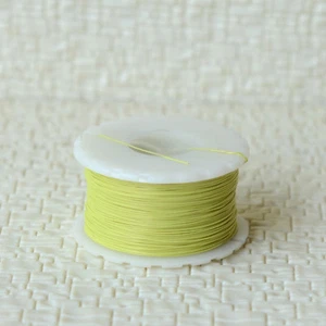 100 meters 7/0.05 ultra slim Dia. 0.28mm 0.011" super thin cable Wire Yellow - Picture 1 of 1