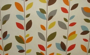 Prestigious Evergreen Leaves Olive 100% Cotton Fabric  - Picture 1 of 1