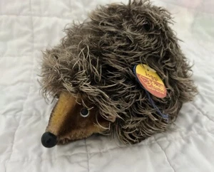 Steiff Joggi Hedgehog  Plush Vintage With Tag - Picture 1 of 7
