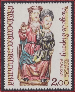 1978 ANDORRE N°271** VIERGE DE SISPONY , French Andorra Art, Religion MNH - Picture 1 of 1