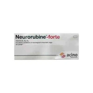 Neurorubin Forte Vitamin B1, B6, B12 zur neurologischen Linderung & rheumatischen Ursprungs - Bild 1 von 2
