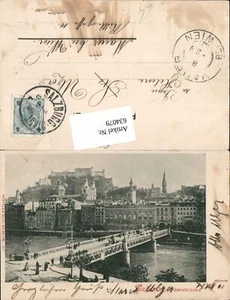 634079,Salzburg Stadt Brücke Staatsbrücke Stadtbrücke - Picture 1 of 1
