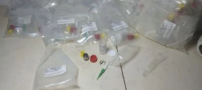 43 ct. New ITT CANNON NLS6T8-35S 6 pin Female Connectors w/ NLS-CS-22D Contacts - Image 1 of 4