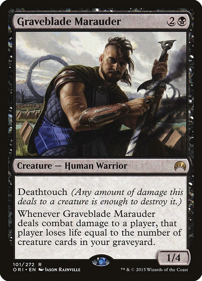 1x Graveblade Marauder - NM - Magic Origins - SPARROW MAGIC mtg - Image 1 of 1