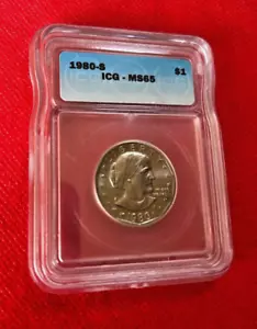 1980 S US DOLLAR ICG MS 65 - Picture 1 of 2