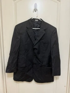 JOS A BANK MEN'S GRAY MITCHELL SUIT THE JACKET IS 44R PANTS 34X27 - Picture 1 of 4