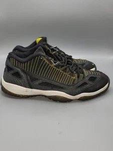 Nike Air Jordan 11 Retro IE Low Zest Herren Größe 13 Schwarz Wildleder Gelb  - Bild 1 von 10
