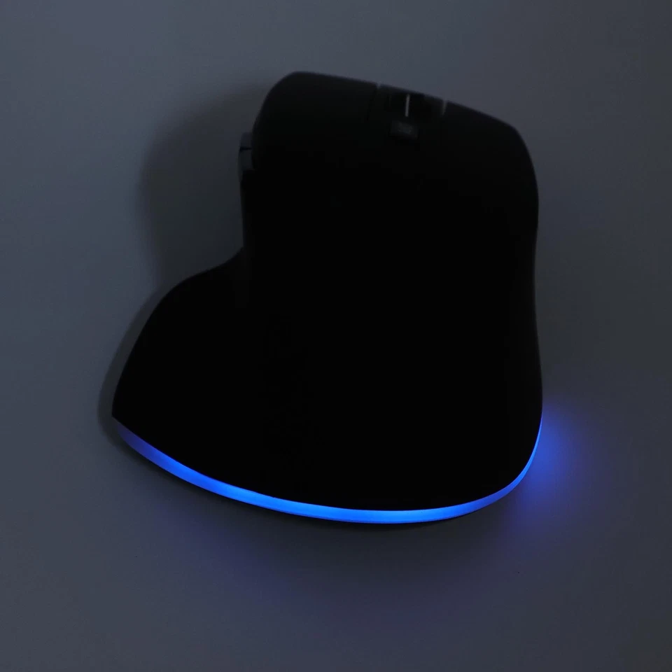 Ergonomic Mouse Comfortable Grip 800 1200 1600 DPI Wireless Mouse USB C Charging - Image 1 of 4