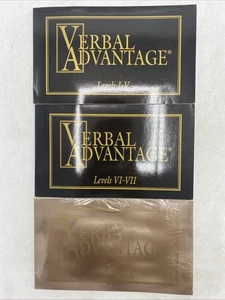 Verbal Advantage Books ONLY (Levels 1-10) LIKE NEW - Picture 1 of 13