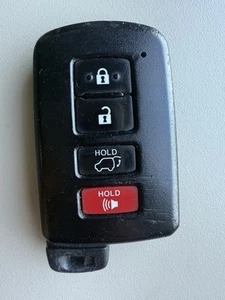 2014–2019 Toyota Highlander Smart Key Fob OEM Remote w/ Insert Key #179 - Picture 1 of 7