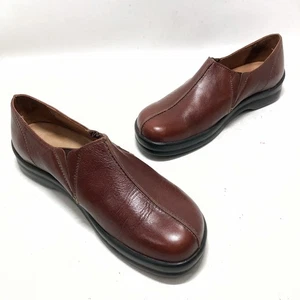 Footprints by Birkenstock Cambria Loafers Shoes Womens Sz 9 N /40 Brown Leather - Picture 1 of 9