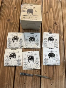 Vintage 50er Jahre Nemo Strass Haar Hi-Lites "Accent your hair-do" 6 Stück - Bild 1 von 5