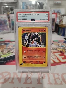 Pokemon TCG Houndour Skyridge 66/144 PSA 5 - Picture 1 of 3