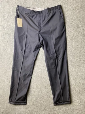 NWT Brioni Trousers Men 38x32* Gray Tigullio Slim 58 Made In Italy $1200 MSRP - Image 1 of 4