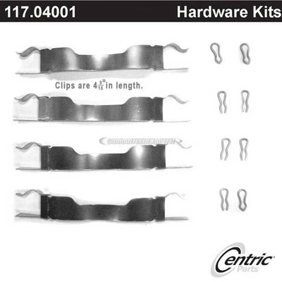 Kit de herrajes de freno trasero centrado TCP para Fiat 124 128 131 Brava X-1/9 Yugo GV Foto 1 de 2