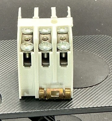 Curtis 6 Terminal Strip White New Model #3psws - 88203 X 5 Pcs - Image 1 of 2