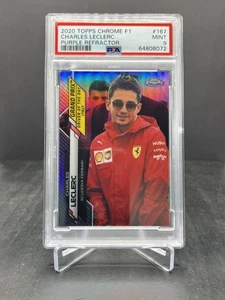 2020 Topps Chrome Formula 1 F1 Charles Leclerc Purple 335/399 PSA 9 #167 - Bild 1 von 2