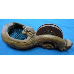 Tsubotoshi 255mm Sumitsuobo Chalk line Japanese Vintage Wooden Carpentry Tool - Picture 1 of 5
