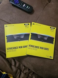 Corsair Vengeance RGB DDR5 RAM 32GB (2x16GB) 6000MHz cl36 ×2 - Bild 1 von 3