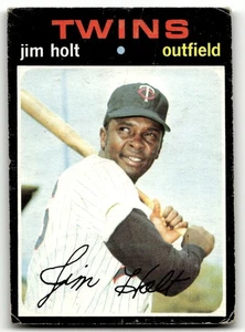 1971 Topps #7 Jim Holt Minnesota Twins RC VG-VGEX SET BREAK! - Picture 1 of 2