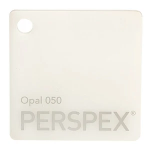 Hoja De Acrílico Fundido Perspex 1000 X 500 X 3Mm Sólido Opal - Imagen 1 de 1