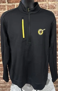 Antigua San Diego Padres Mens Large 1/4 Zip Pullover Polyester/Spandex Blend - Picture 1 of 7