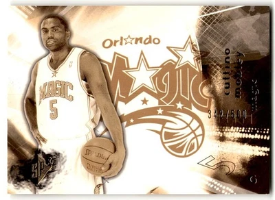 Cuttino Mobley 2004-05 SPx Throwback Variation /500 #61 Orlando Magic - Image 1 of 2