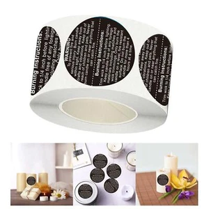 500PCS Candle / Packing / Stickers - Picture 1 of 12