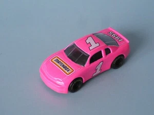 Streichholzschachtel Chevrolet Monte Carlo Nascar Rennwagen pink SELTEN USA Ausgabe 75 mm UB - Bild 1 von 3
