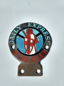 Daily Express Auto Club Car Badge