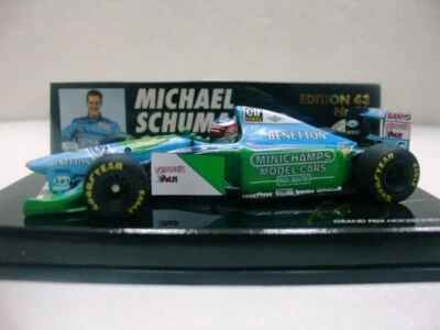WOW EXTREMELY RARE Benetton B194 Ford Schumacher Hockenheim 1994 1:43 Minichamps - Image 1 of 3