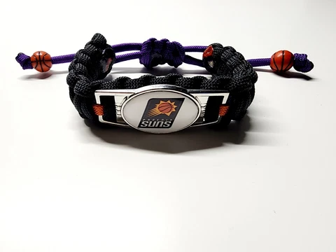 Phoenix Suns Adjustable Charm Bracelet Fan Apparel & Souvenirs Basketball NBA Cover