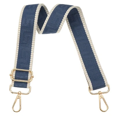 Purse Strap Adjustable Crossbody Bag Straps Wide Shoulder Straps Dark Blue - Image 1 of 4