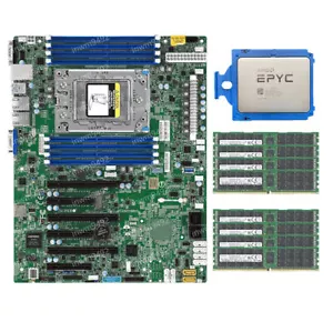 AMD EPYC 7281 CPU + Supermicro H11SSL-I + 2133P RAM Mehrere Optionen - Bild 1 von 10