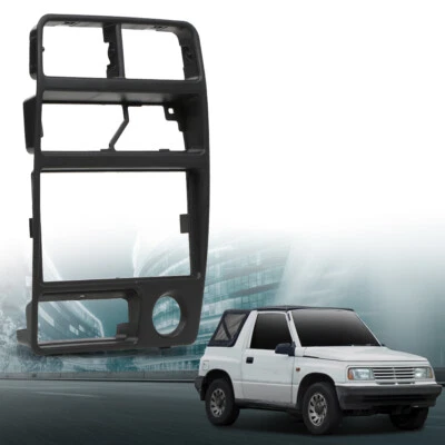 Fit For 92-95 Geo Tracker Suzuki Sidekick Dash Radio Bezel Instrument Panel - Image 1 of 4