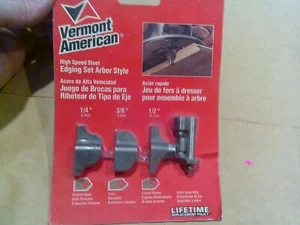 Vermont American HSS Edging Router Bit Set 22694 - Picture 1 of 3