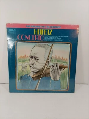 JASCHA HEIFETZ violin - CONCERTO-RCA LSC-3234-ST 1971 Vinyl Lp (Sealed)  - Image 1 of 4